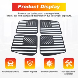 for 2024 2025+ Hummer EV SUT Pickup Accessories Sun Shade, Won't Sag Car Interior Roofs/Front Windshield Sun Shade Insulation Heat Blocks UV, KIT (Roofs Sun Shade/U.S, 4)