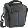 Insignia - Small Camera Shoulder Bag - Blue/dark gray