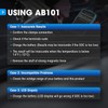 TOPDON AB101 Car Battery Tester 12V Car Battery Load Tester