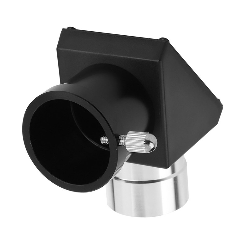 1.25" 90 Degree Diagonal Adapter Inverted Image Prism Zenith Mirror