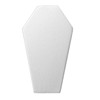 ABBECIAO 12PCS Aluminum Coffin Stamping Blanks Polished and Smooth Edges
