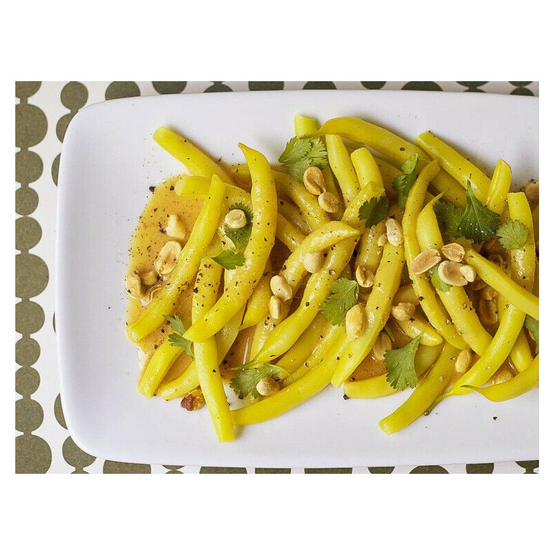 TomorrowSeeds Kentucky Wonder Yellow Wax Bean Seeds | Pole Beans