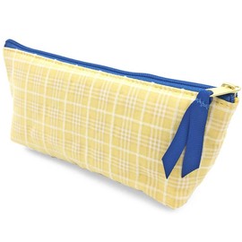BS Miffy Pencil Case Yellow 197337 Retro Check, retro