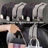 Car Hooks for Headrest 2 Pack, Car Seat Back Storage