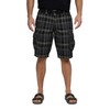 RAW X Mens Belted Cargo Shorts, Relaxed Fit Casual Knee