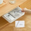 Poeland Under Desk Drawer Self-Stick Storage Organizer for Office Home