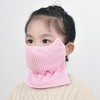 Kids' Winter Face Mask - Warm, Windproof, Fashionable for Autumn/Winter Girls & Babies with Thick Neck Coverage Protective Kids Sky Blue 3ea
