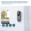 1080p Wireless Smart Doorbell Camera With Free Chime, AI Human