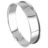 JEUIHAU 10PCS 10 cm / 4 Inches Crumpet Rings, 304