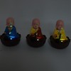 Musical Nodding Monk Figurine Decoration Moving Head Buddha Statue with