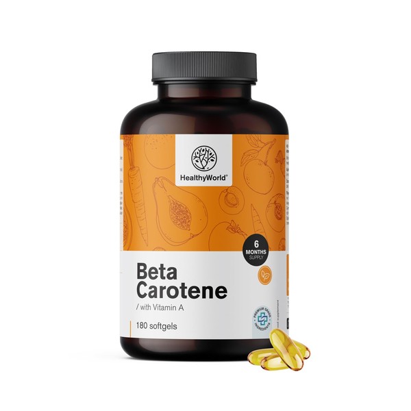 HealthyWorld Beta-Carotin 125.000 i.e. – 25.000 μg Vitamin A pro