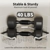 TIDIIABODE Corner Shower Caddy 3 Pack, Shower Shelf with Soap