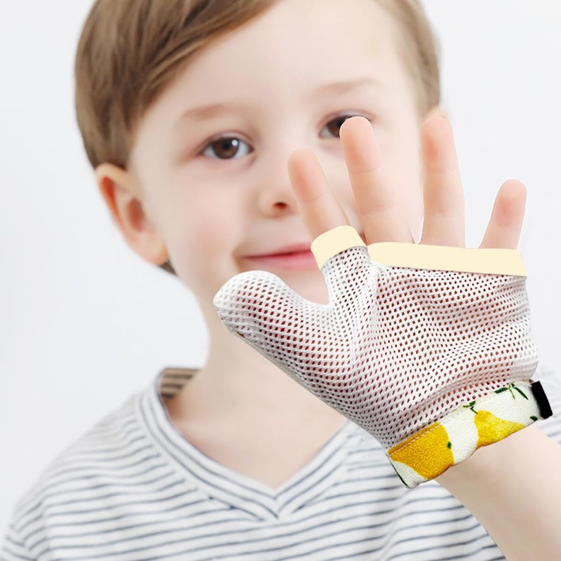 Heyshapeing Thumb Sucking Stop for Kids Chewy Gloves Stop Thumb