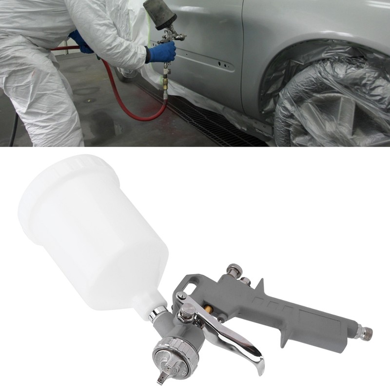 S‑990P Pneumatic Paint Sprayer Upper Pot Airbrush Furniture Car Painting