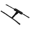 Wheelchair Safety Belt Restraint Harness Protective Adjustable Strap for PatientsBlack