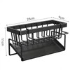 CASANTIA |Sink Organizer, Scourer Holder Sink, Kitchen Sink Organizer, Sink