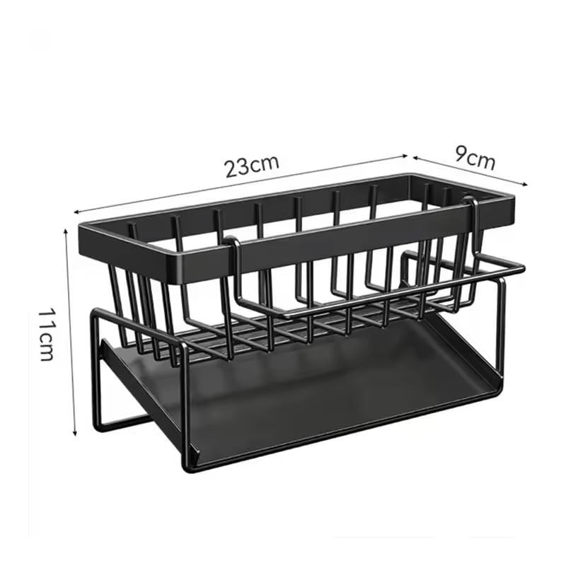 CASANTIA |Sink Organizer, Scourer Holder Sink, Kitchen Sink Organizer, Sink
