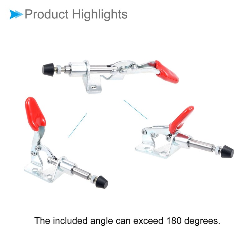 CoCud Toggle Clamp, GH-301-AM 110Lbs Holding Capacity, Push Pull Action