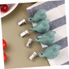 KICHOUSE Dining Table Cover Clamps 4pcs Creative Bird Shape Iron