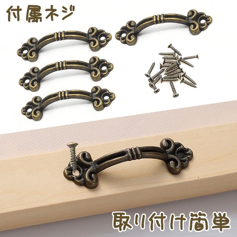 Mini Pulls Mini Handles Zinc Alloy 10pcs Handle Handles Durable
