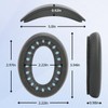 Ear Cushion and Protein Leather Replacement Headband Pad Kit for