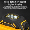 Laser Measuring Tape Measure, Digital Laser Distance Meter with LCD