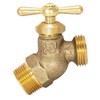 Eastman Male No-Kink Hose Bibb, 3/4 Inch MIP Connection, Brass