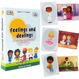 Feelings and Dealings: an Emotions and Empathy Card Game | Emotional Intelligence for Kids Ages 3–7 | SEL Activities | Educational Counseling Tool for Parents, Teachers & Therapists