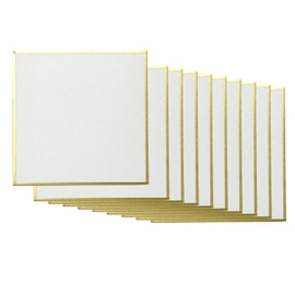 Mini Mini Colored Paper, Set of 10, 3.0 x 3.0 inches (76 x 76 mm), Small Colored Paper, Palm Size