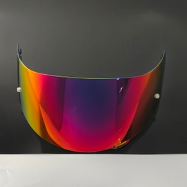 ZQIYDYP K1 Motorcycle Helmet Shield for K1, K1S, K3SV, K5, K5S, Replacement Helmet Visor for K5 (Revo Rose Red)