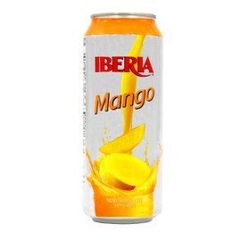 Iberia Mango Juice Drink, 16.57 Fl Oz, Pack of 12