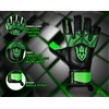 Keeperking Goalkeeper Gloves Children Youth Adults Football Gloves without Fingersave