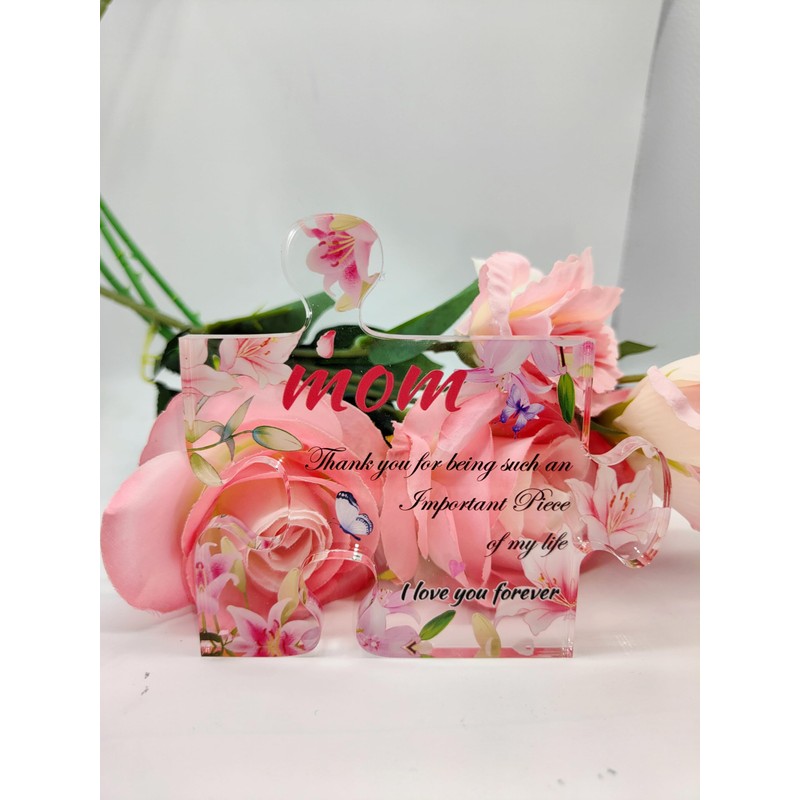 Acrylic Mothers Day Gifts 2 Pieces Acrylic Mom Gift Birthday