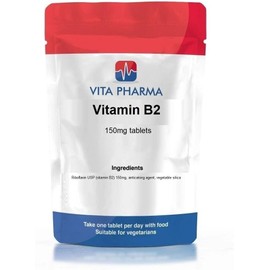 VITA PHARMA Vitamin B2 150mg 365 Tablets