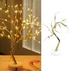 72LEDs Light Tree Shape USB Or Battery Powered Golden FivePointed