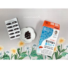 Real Doctor Milk Thistle, which is good for the liver, plus liver nutritional supplement Silymarin, 9 types of multi-functional 30 capsules, 4 pieces / 리얼닥터 간에 좋은 밀크씨슬에 플러스 간영양제 실리마린 9종복합기능성 30캡슐, 4개