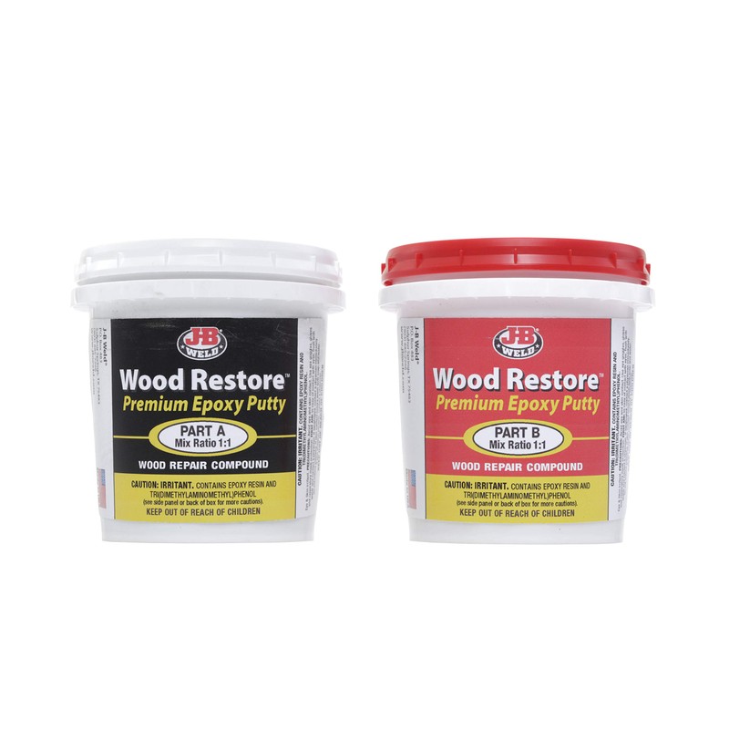 J-B Weld 40006 Wood Restore Premium Epoxy Putty Kit -