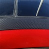 JUIVEEL 4Pcs Carbon Fiber Pattern Car Roof Edge Cover Decals