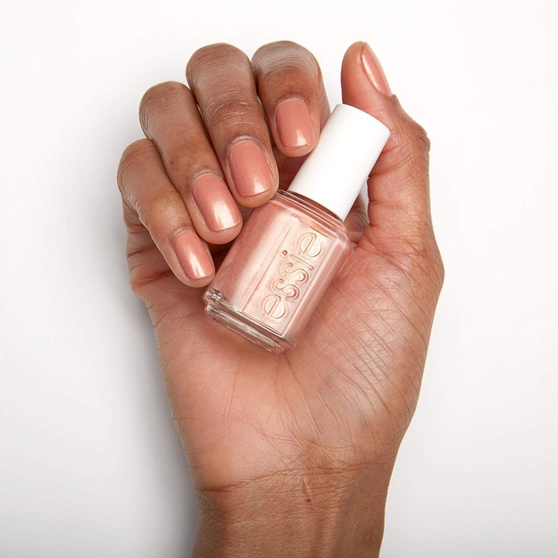 essie fall trend 2019, nail polish, peach polish, pearl finish,