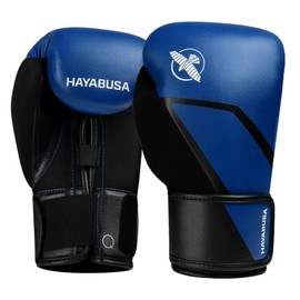 Hayabusa E1 Boxing Gloves for Kids, Youth and Teens - Blue/Black, 6oz