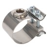 Clamp On Wideband Sensor Bung Adapter Adjustable Stainless Steel Oxygen