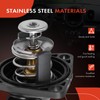 A-Premium Engine Coolant Thermostat Housing Assembly Compatible with Honda Accord