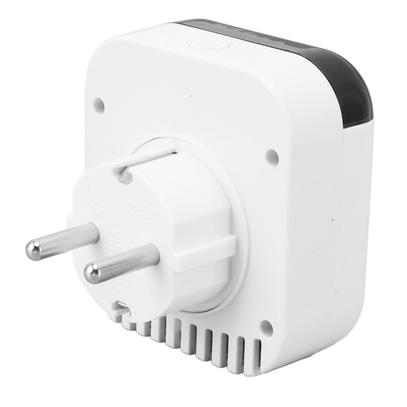 Smart Plug in Thermostat 2.4GHz WiFi Remote Control White Wireless
