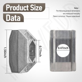 MWEDP 823565 Trunnion Clamp Shoe Compatible with Ridgid 14" Bandsaw