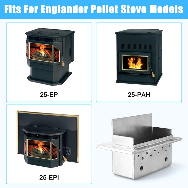 Adviace Burn Pot for Englander 25-PAH 25-EP 25-EPI 25EP 55-SHPEP
