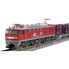 TOMIX 98485 N Gauge JR EF510 Container Train Set 0 Model Railway Electric Locomotive