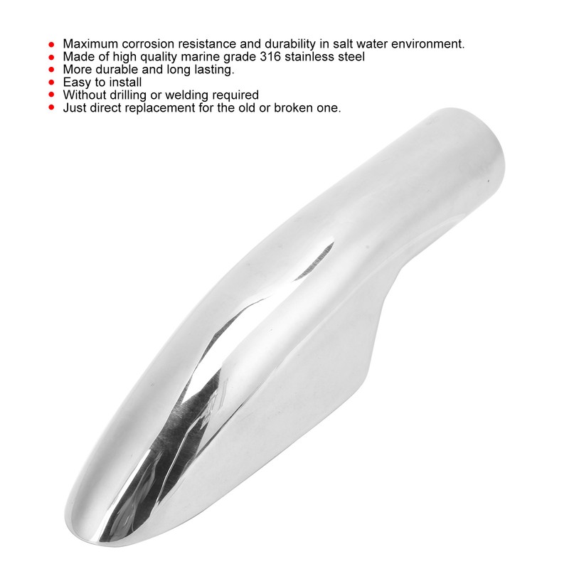 Boat Railing Base Handrail Guardrail Rails Stainless Steel 90 Degree
