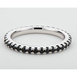 AINUOSHI Women's 925 Sterling Silver Zircon Ring, Women's Eternal Engagement Ring, Anniversary Wedding Jewellery Gift, Zircon, Cubic Zirconia