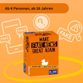 HUCH! Make Fake News Great Again Party Game