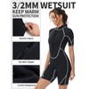Owntop 3/2mm Shorty Wetsuit Women - Front Zip Wet Suit